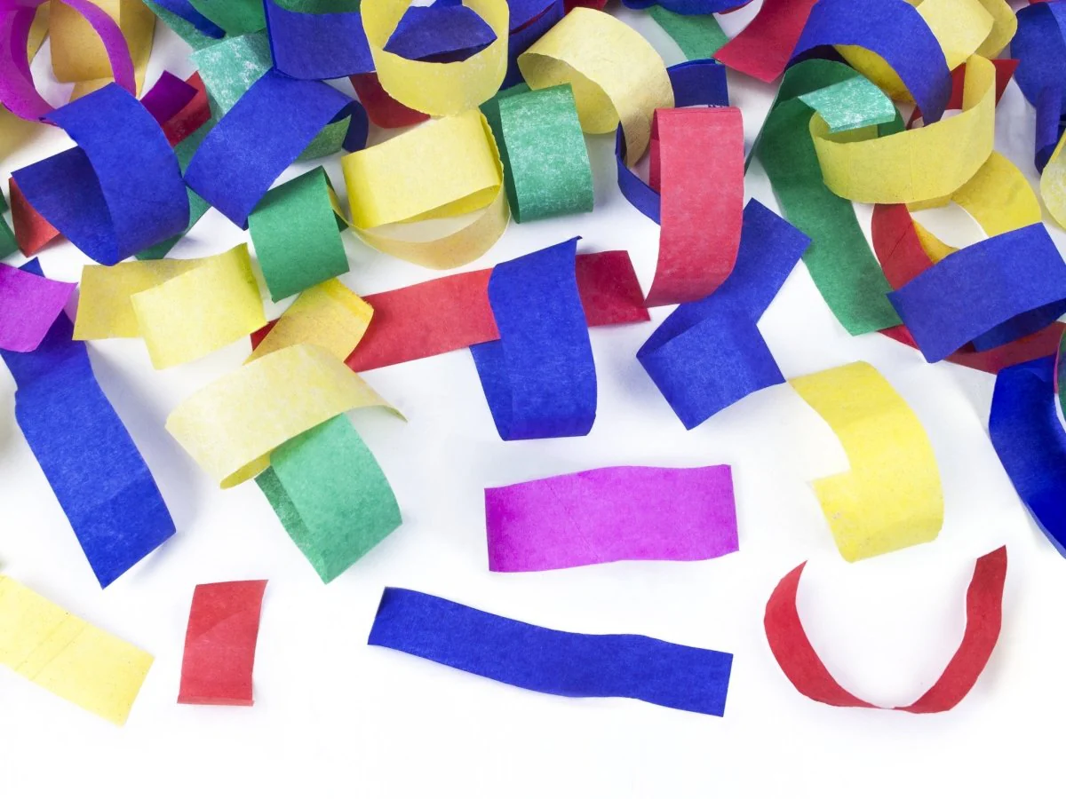 Confetti Kanon Gekleurd Papier 80cm - Image 3
