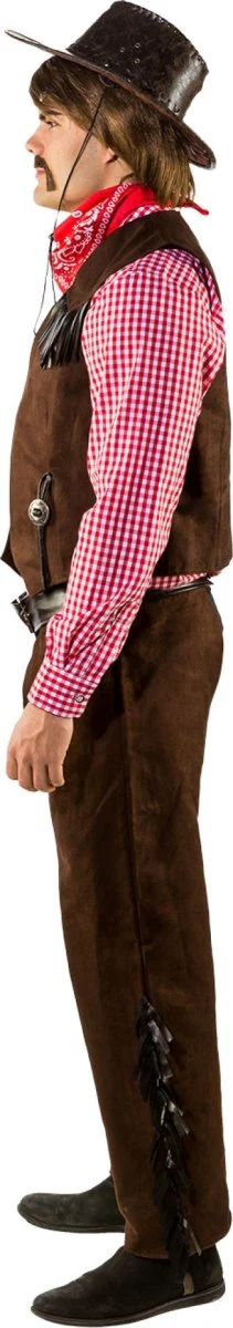 Cowboy Gilet – Suède Look - Image 2
