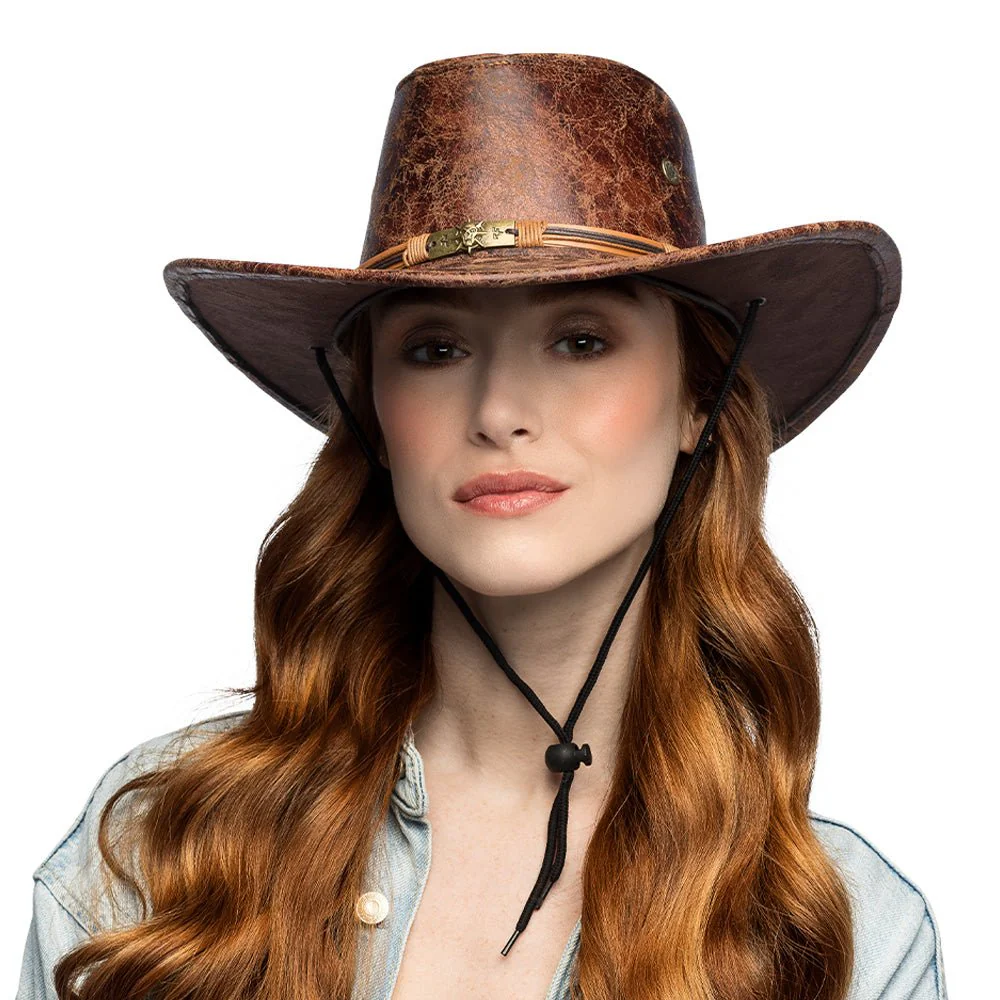 Cowboy Hoed Bruin Outlaw - Image 3