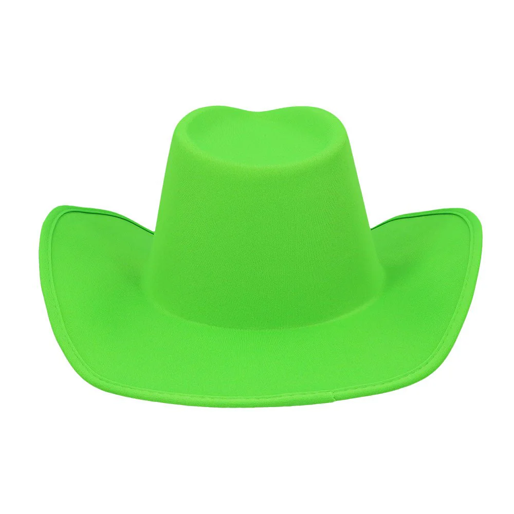 Cowboy Hoed Neon Groen Uv Blacklight - Image 5