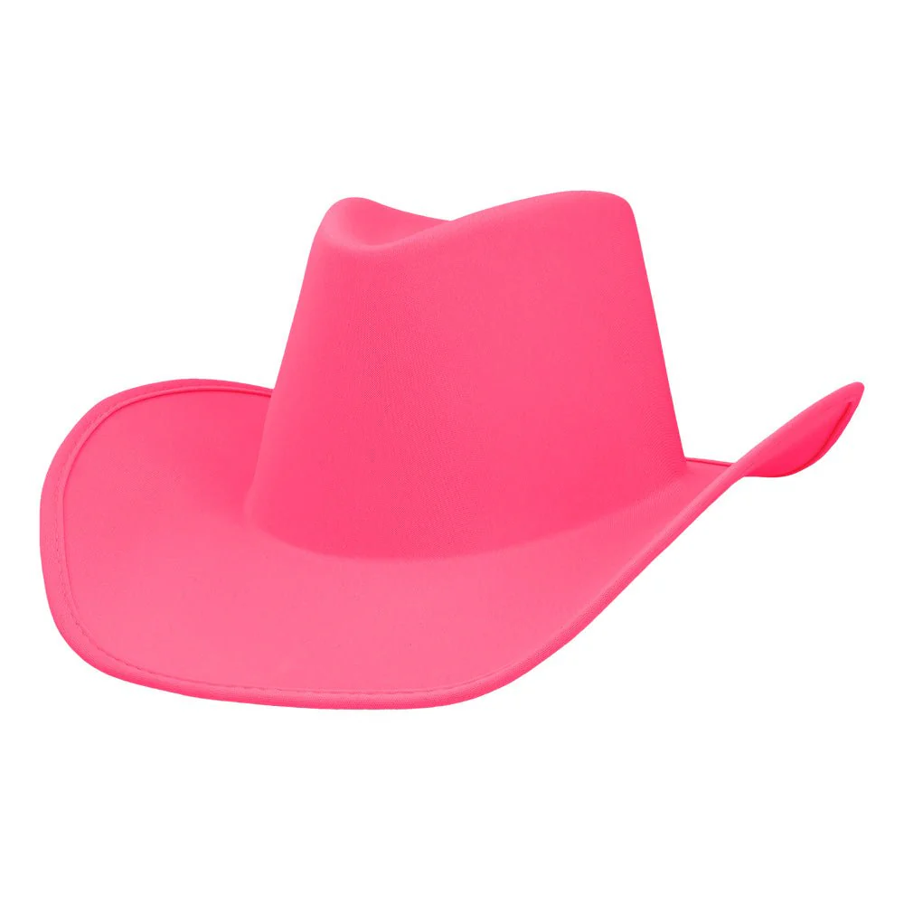 Cowboy Hoed Neon Roze Uv Blacklight - Image 2