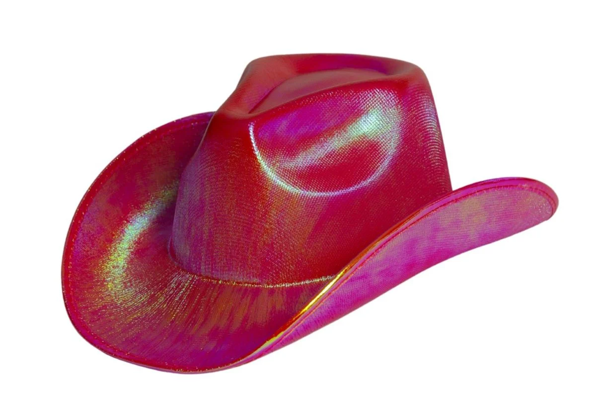 Cowboy Hoed Rood Glans - Image 3
