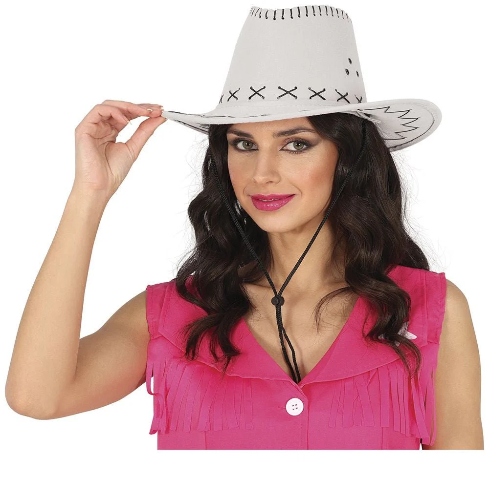 Cowboy Hoed Wit - Image 2