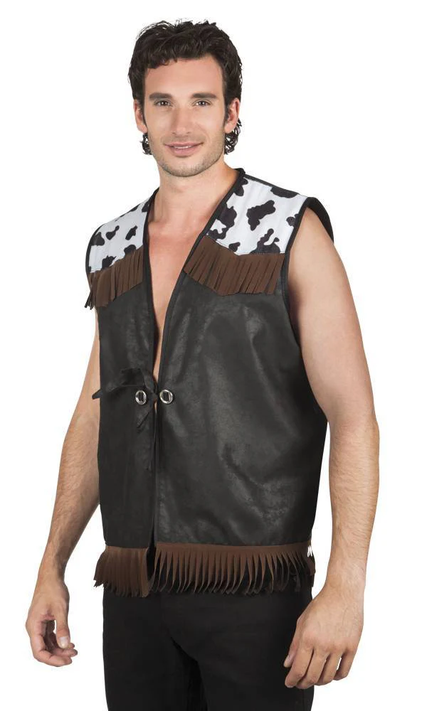 Cowboy Vest Zwart L/XL
