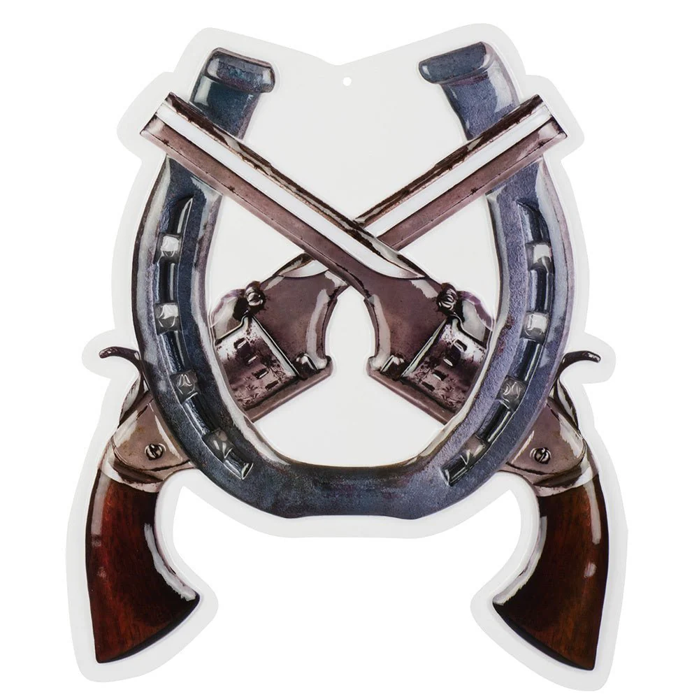 Cowboy Wanddecoratie 47cm