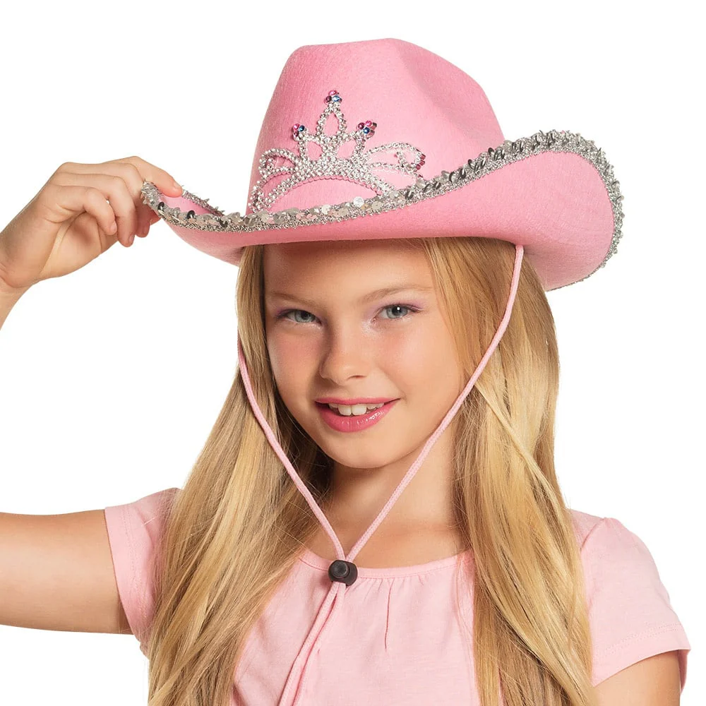 Cowboyhoed Roze Kind