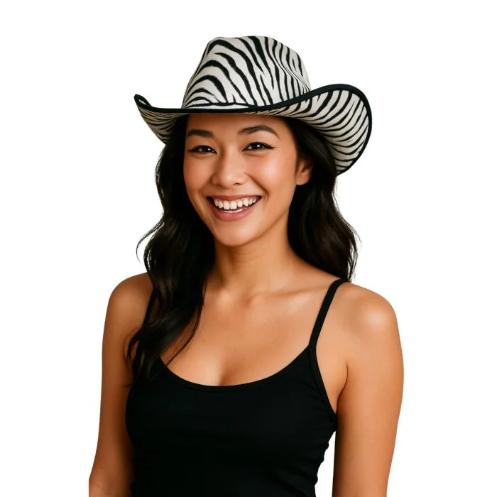 Cowboyhoed Zebra