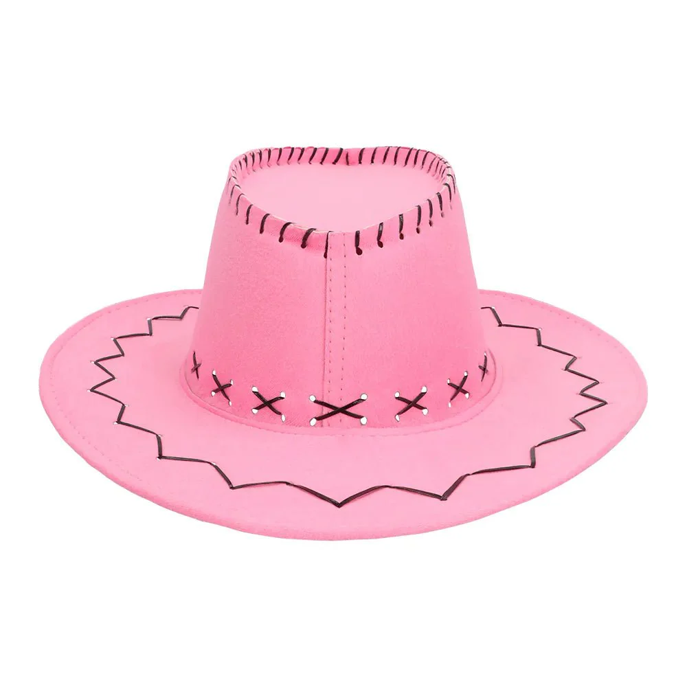 Cowgirl Hoed Roze Borduursel - Image 5