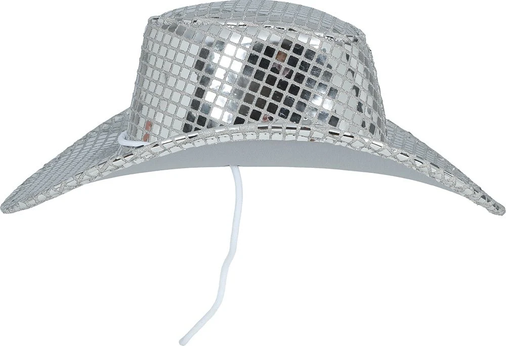 Cowgirl Hoed Zilver Glans - Image 5