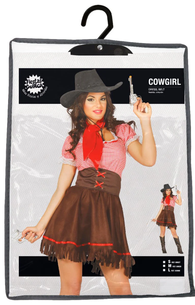 Cowgirl Jurk Bruin Dames - Image 4
