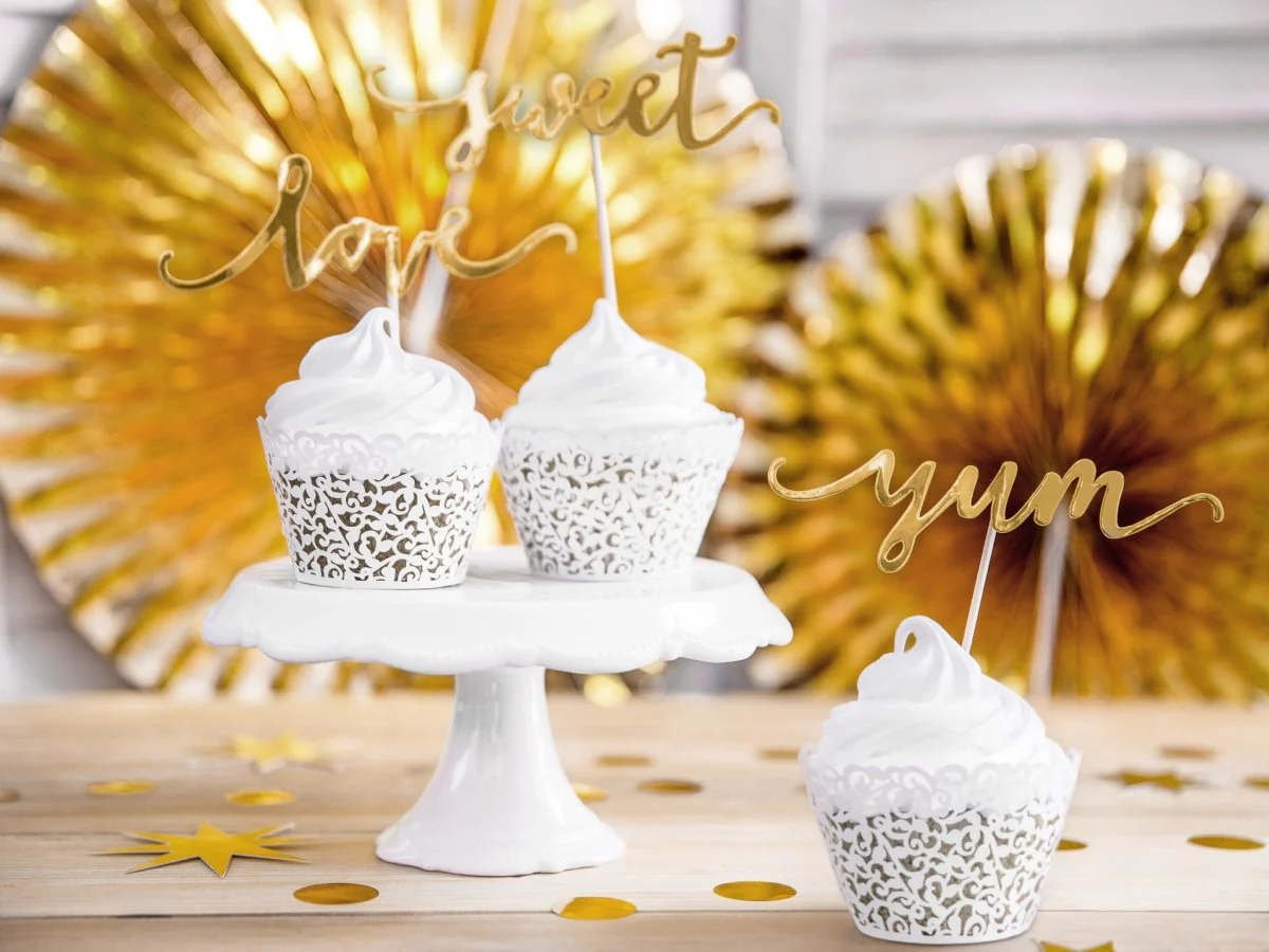 Cupcake Vormpjes Wit 8,5cm 10st - Image 7