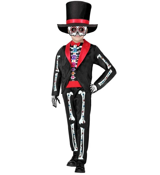Dag Van De Doden Kostuum Jongen - Image 2