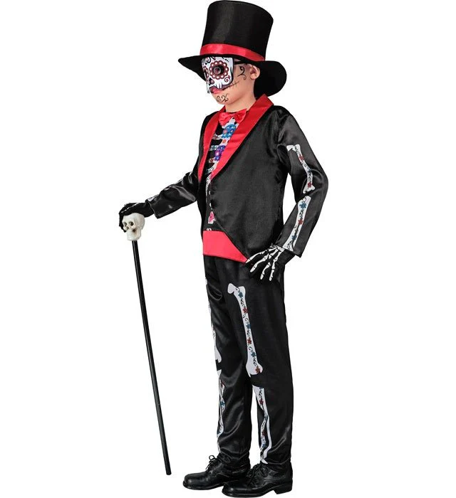 Dag Van De Doden Kostuum Jongen - Image 4
