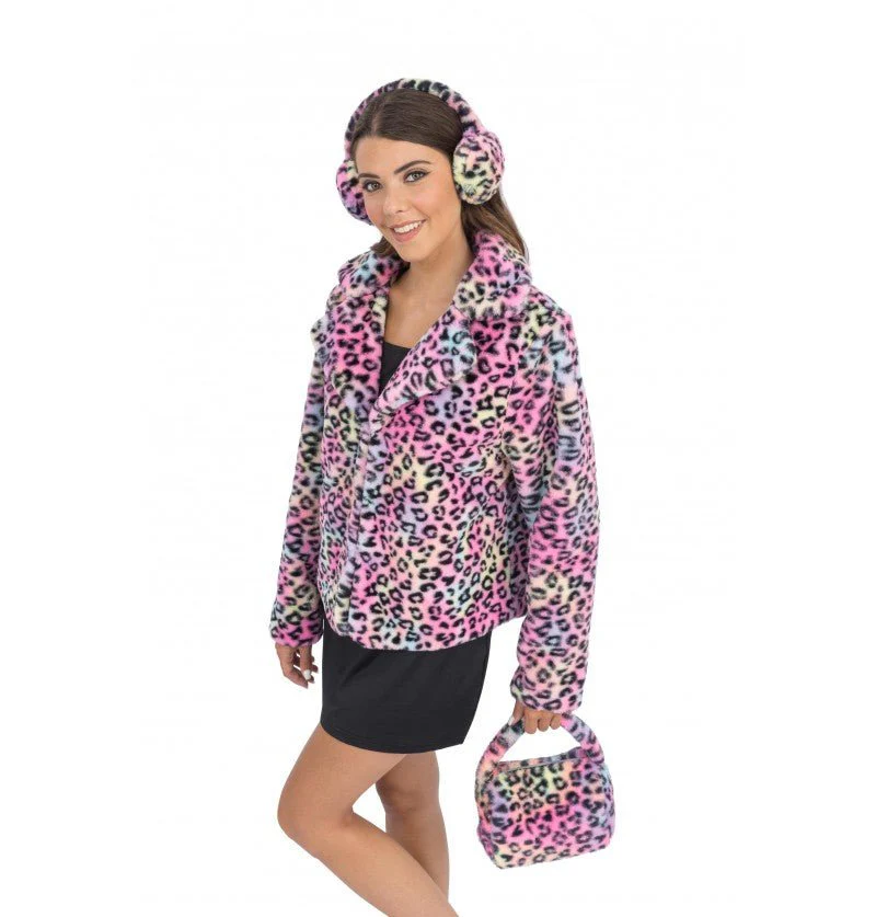 Damesjas – Multicolor Luipaardprint - Image 3