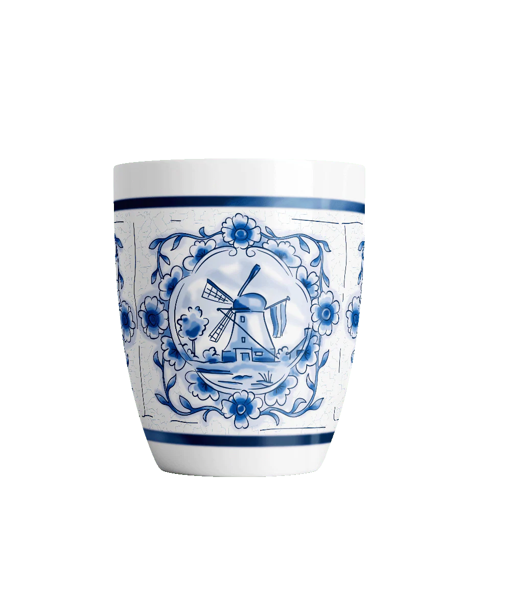 Delfts blauwe mok - Werk rustig - Image 3
