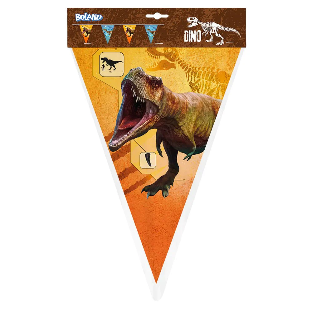 Dinosaurus Slinger Gekleurd 6m - Image 3
