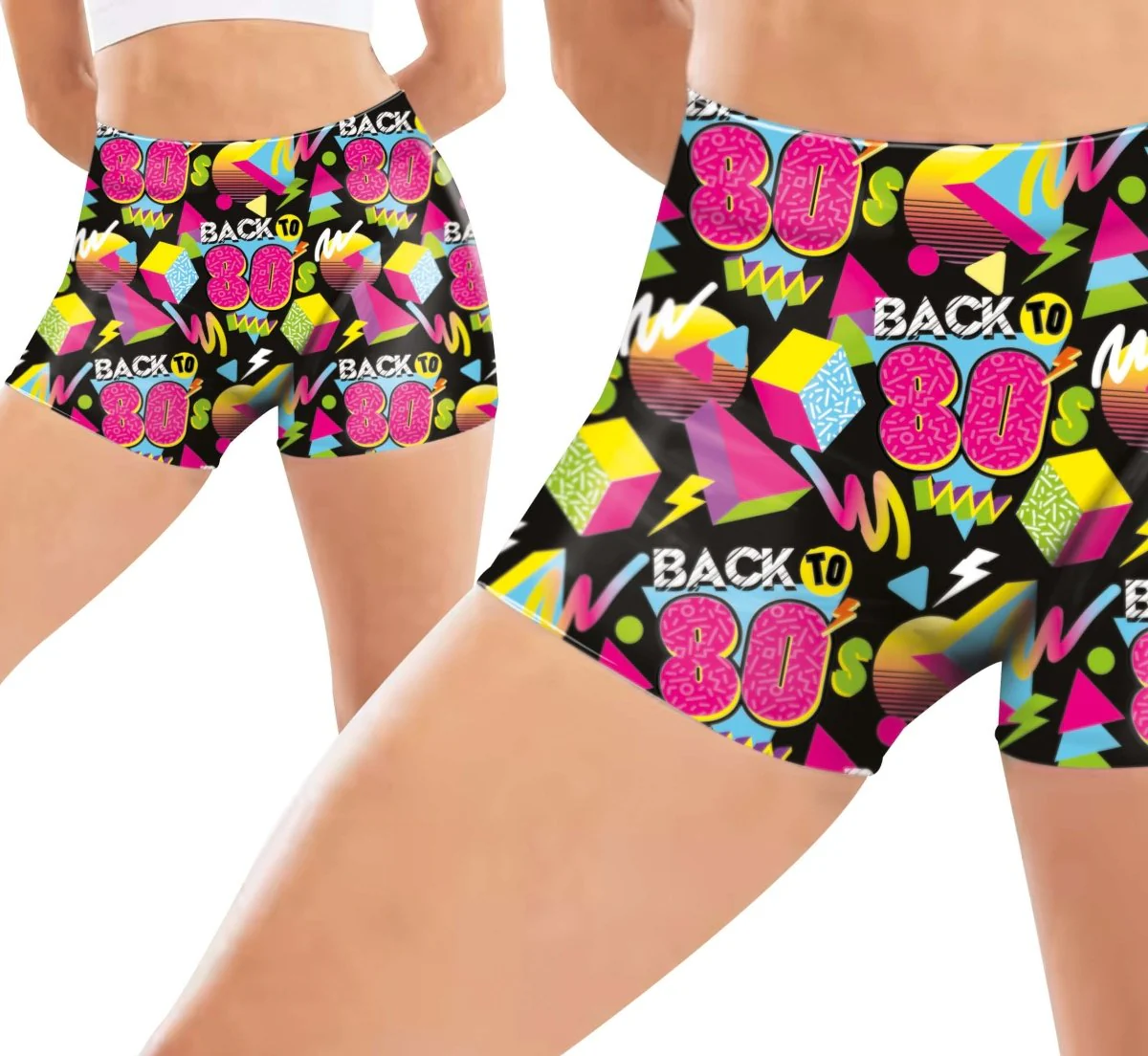 Disco 70S Korte Broek Dames