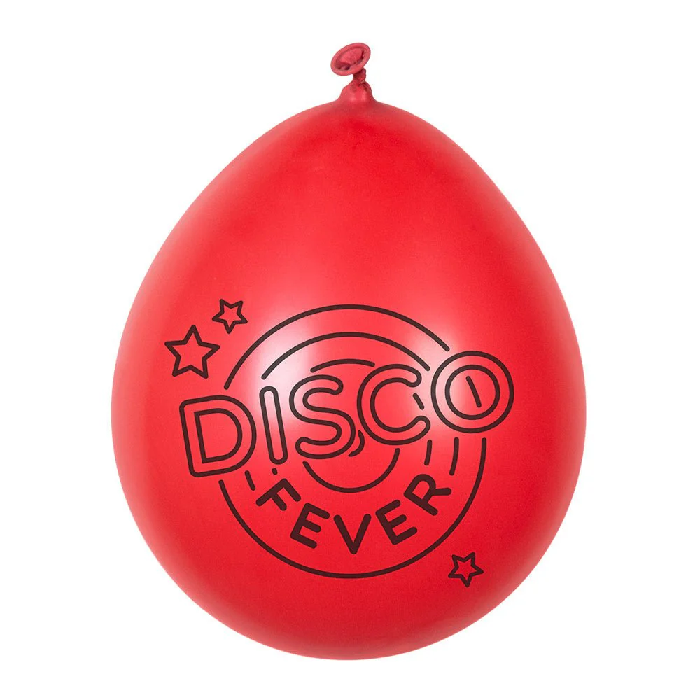 Disco Fever Ballonnen 23cm 6st - Image 3
