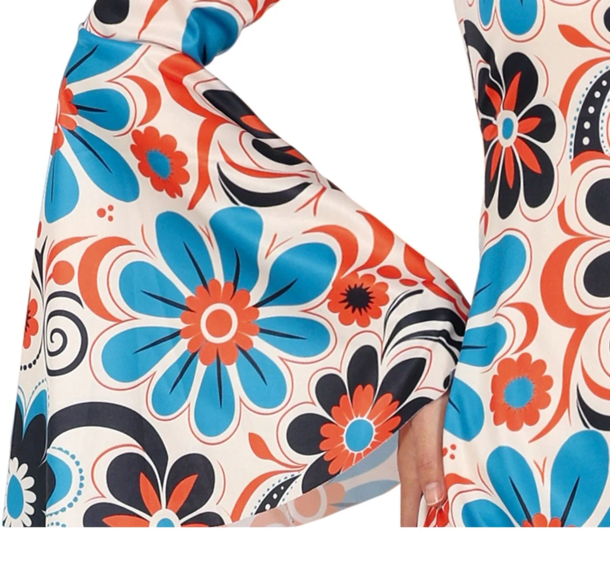 Disco Pak Blauw Wit Creme Dames - Image 4