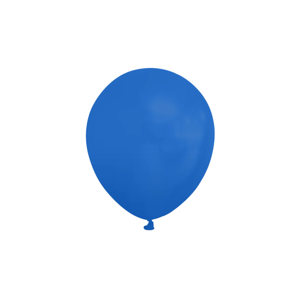 Donkerblauwe Ballonnen 13cm 100st