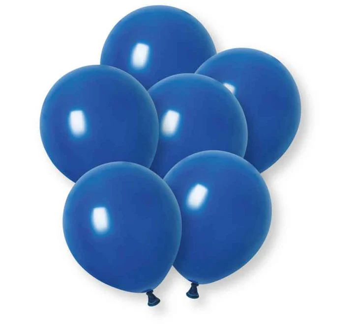 Donkerblauwe Ballonnen Latex 30cm 10st