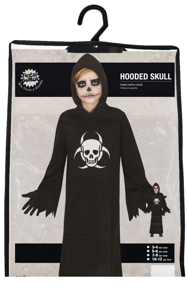 Doodshoofd Halloween Kostuum Kind - Image 4