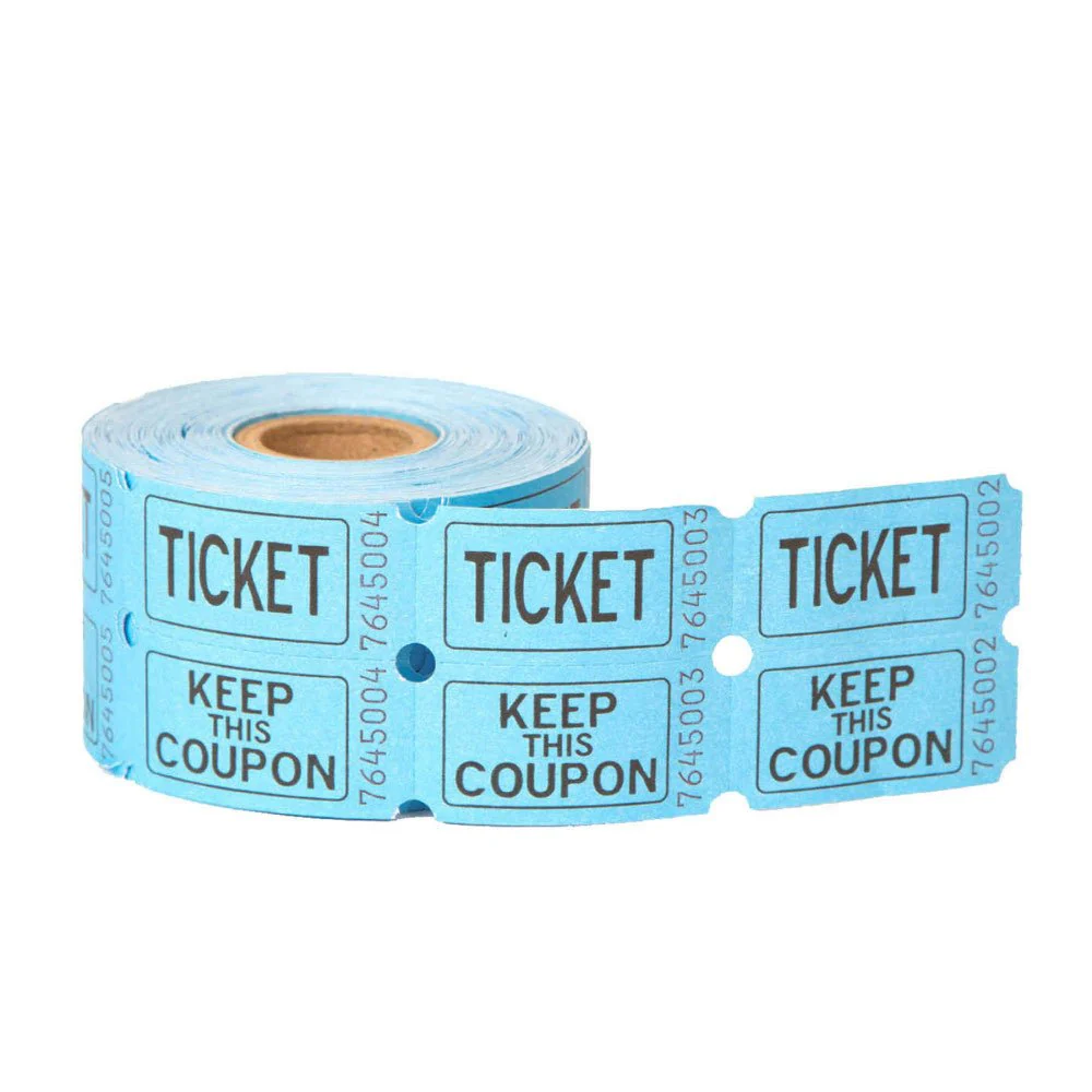 Dubbele Tickets Rol 5,1cm 500st - Image 2