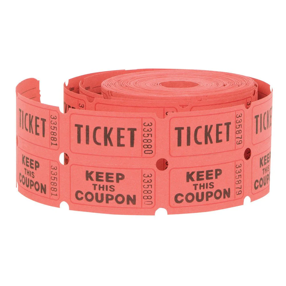 Dubbele Tickets Rol 5,1cm 500st - Image 3