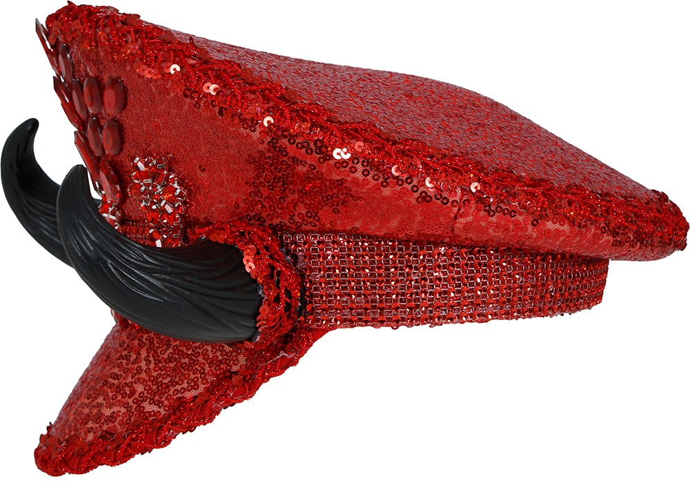 Duivel Pet Rood Glitters - Image 5