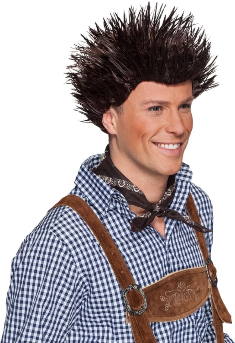 Egel Pruik Bruin - Image 2
