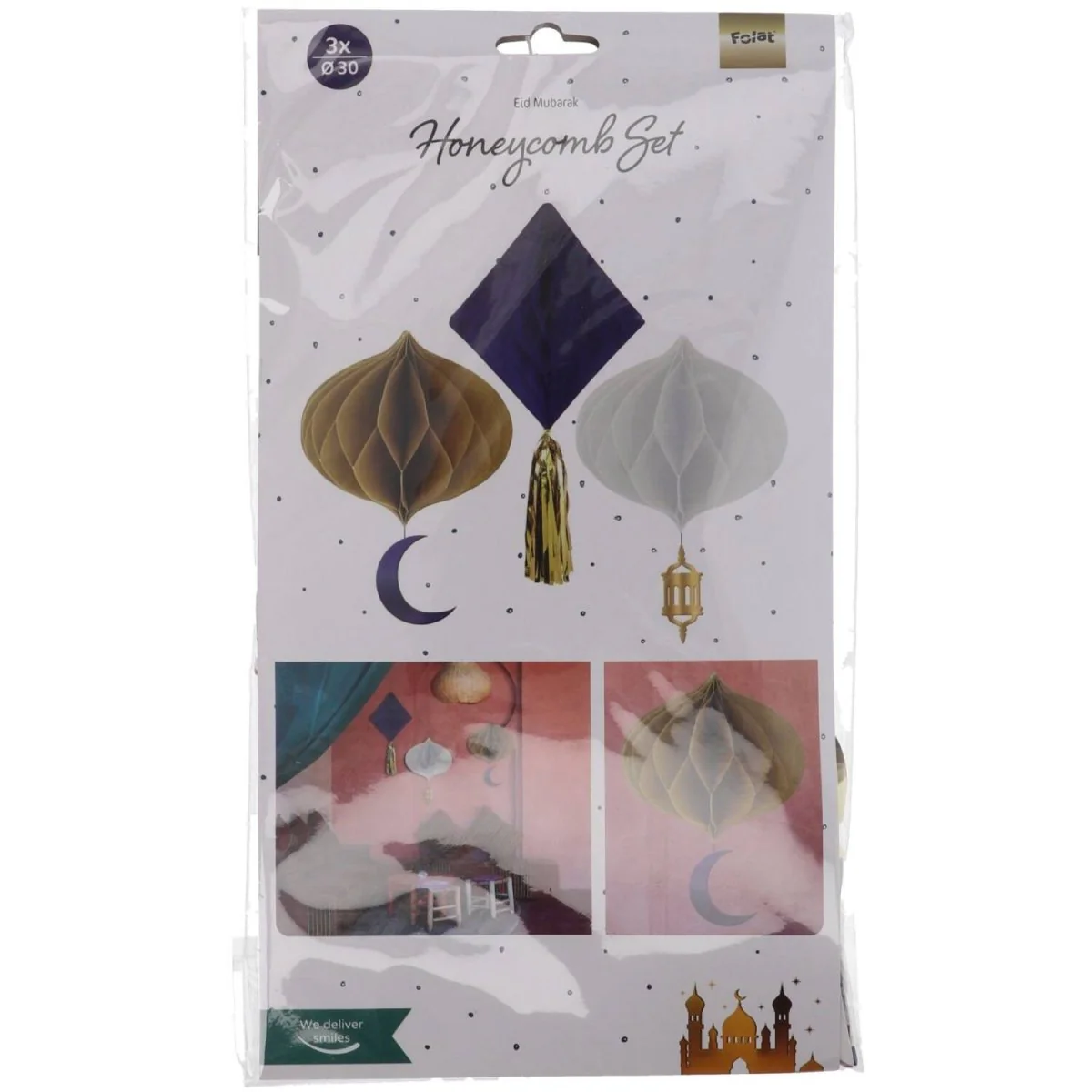 Eid Mubarak Honeycombs 3st - Image 5