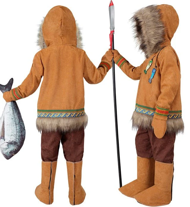Eskimo Kostuum Bruin - Image 4