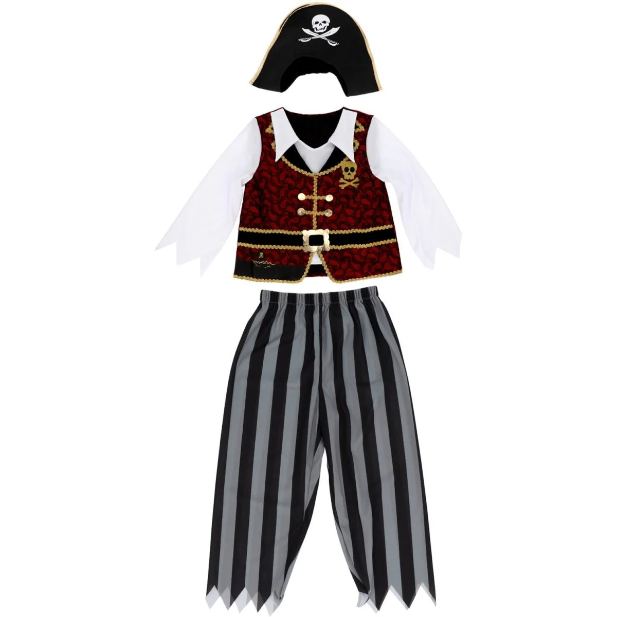 Folat Piratenpak met Piratenhoed Jongen - Image 3