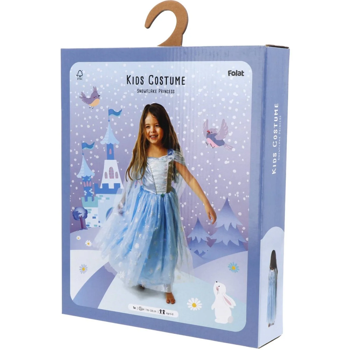 Folat Sneeuwvlokjes Prinsessenjurk Meisje - Image 7