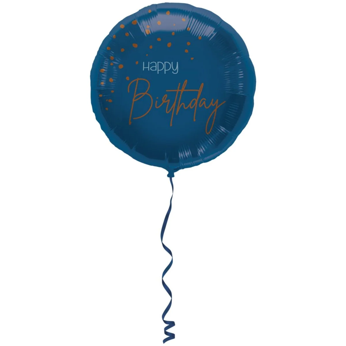 Folieballon Elegant True Blue - 45cm - Image 2