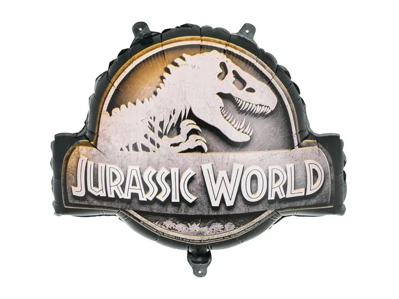 Folieballon Jurassic World-logo, 45 x 37 cm, mix