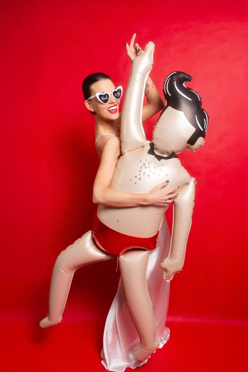 Folieballon Man, 64,5x159cm, mix - Image 2