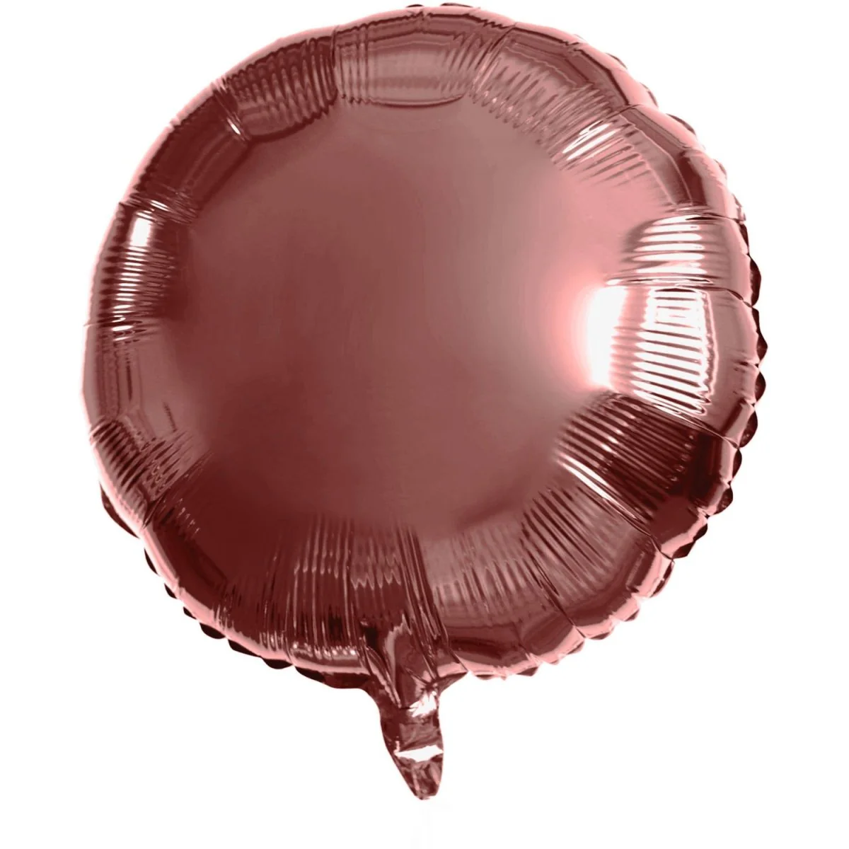 Folieballon Rond Brons - 45 cm