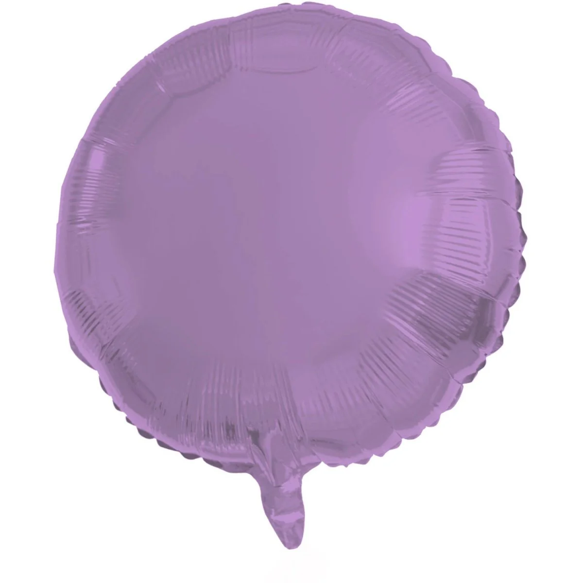 Folieballon Rond Paars Metallic Mat - 45 cm