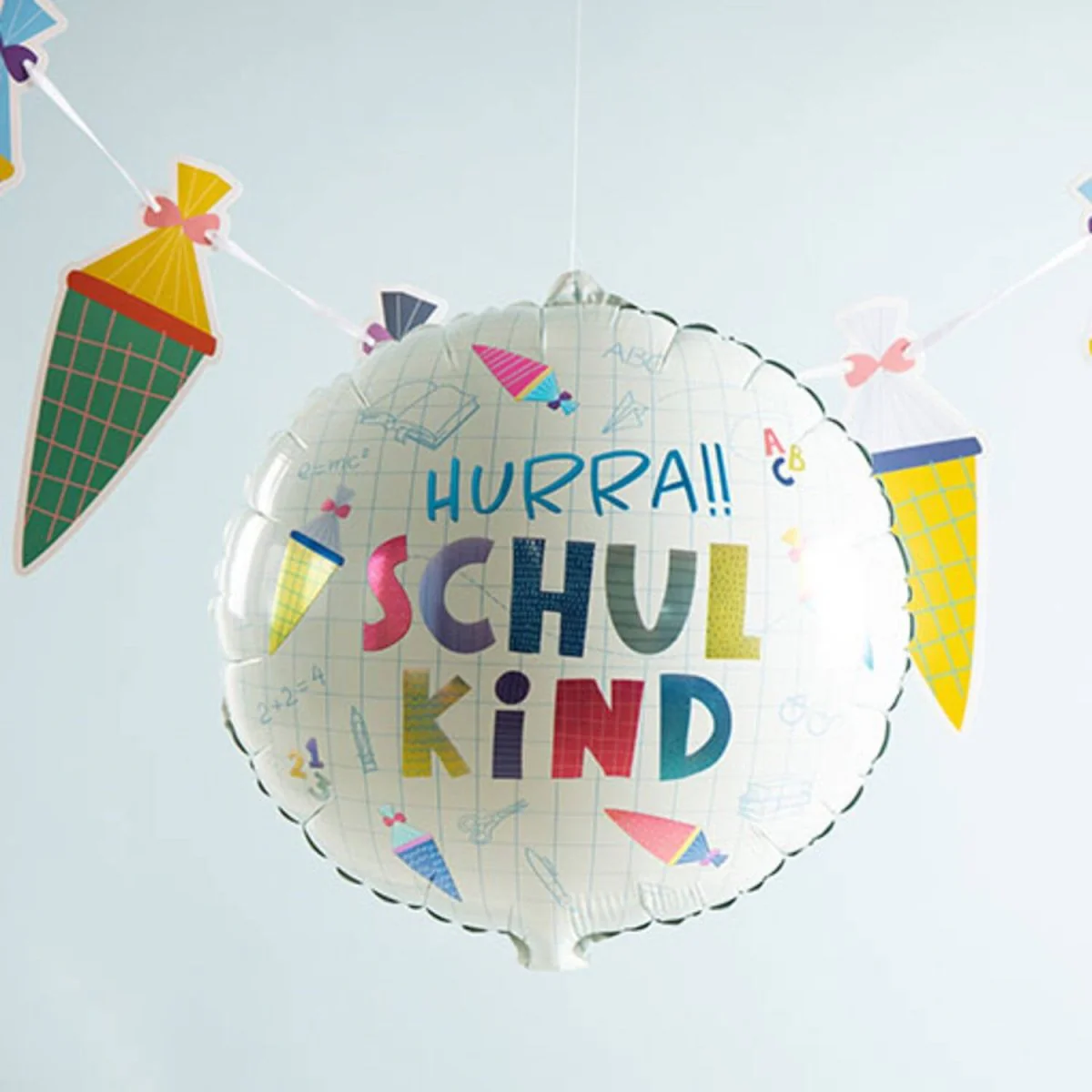 Folieballon Schulanfang - Leeg - 45cm - Image 3
