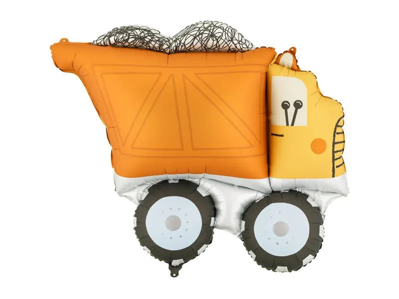 Folieballon Vrachtwagen, 87x69 cm, mix