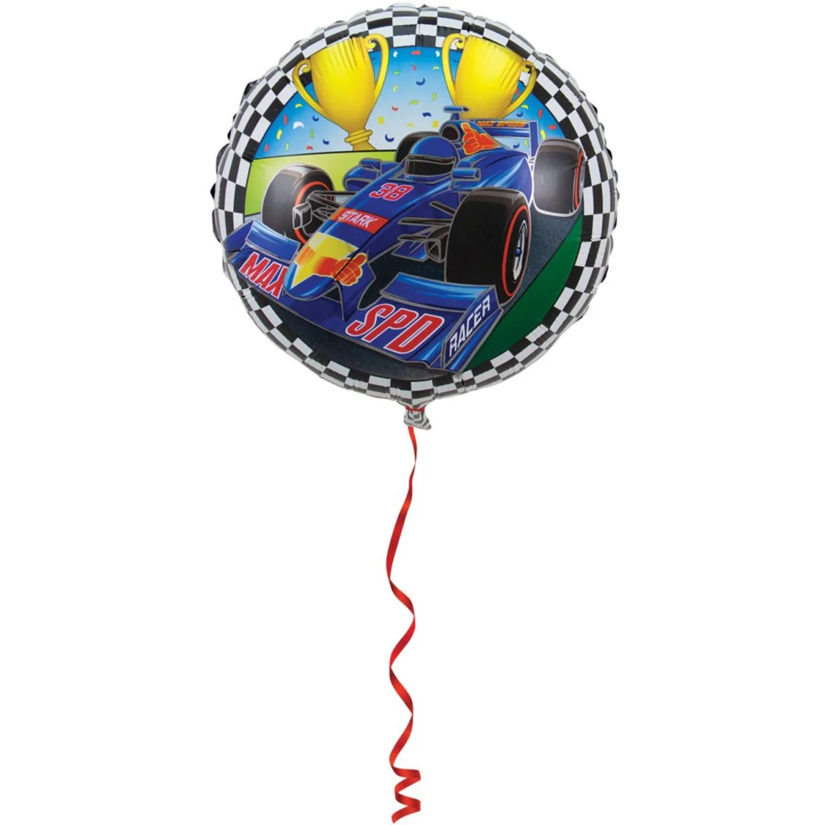 Formule 1 Folieballon - 45cm Leeg - Image 2