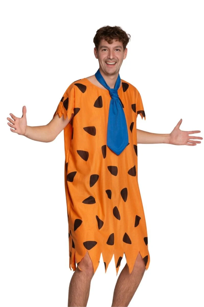 Fred Flintstone Kostuum Heren Cave Man - Image 2