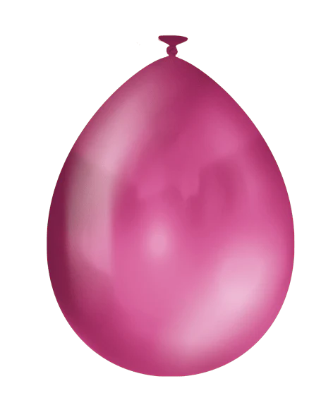 Fuchsia Ballonnen Metallic 30cm 10st