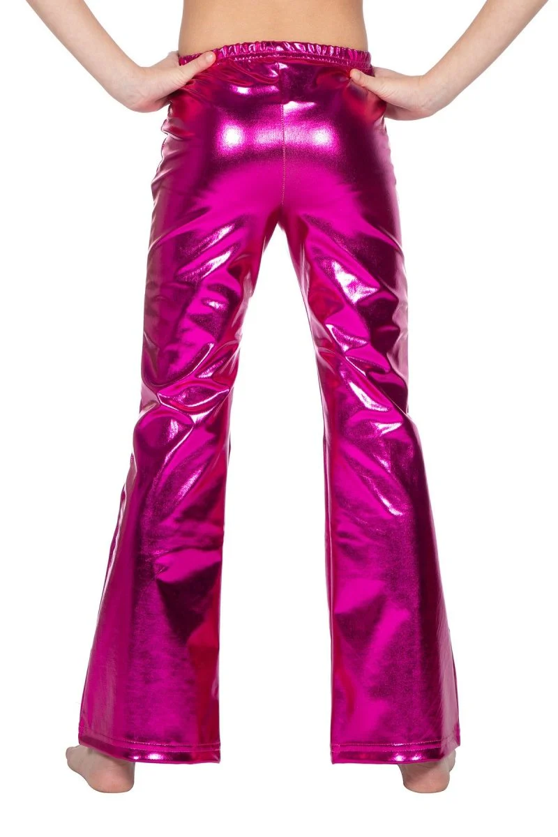 Fuchsia Legging Kind Flared Metallic - Image 3