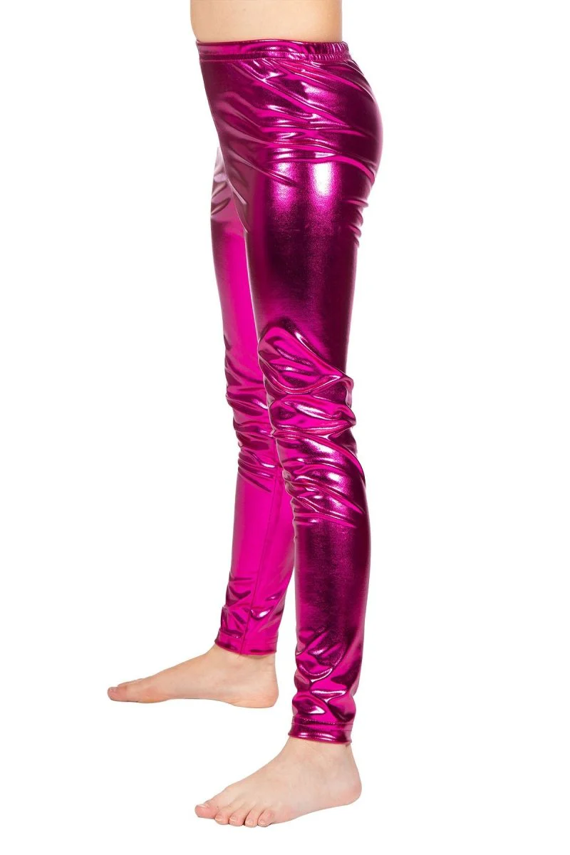 Fuchsia Legging Metallic - Image 2