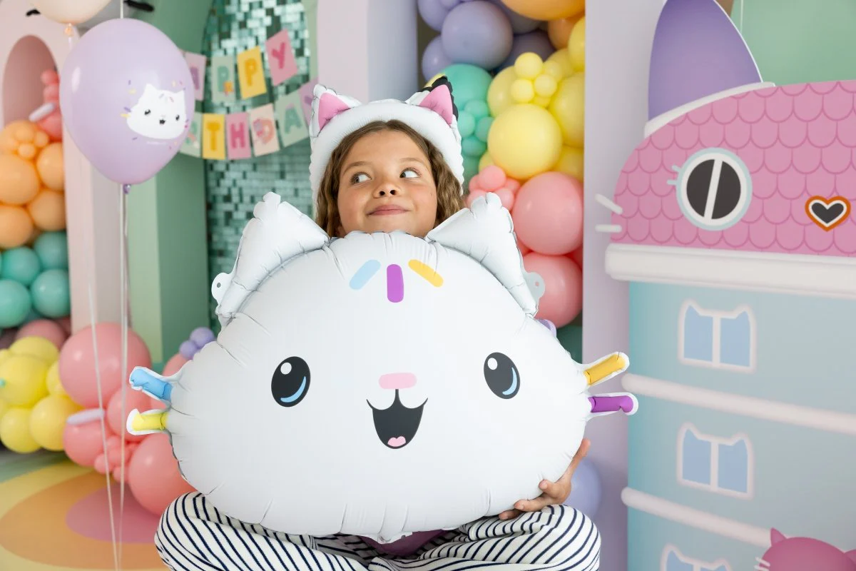 Gabby'S Dollhouse Helium Ballon Cakey Leeg 67cm - Image 3