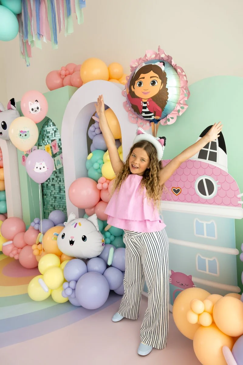 Gabby'S Dollhouse Helium Ballon Ruffle Leeg 52cm - Image 3