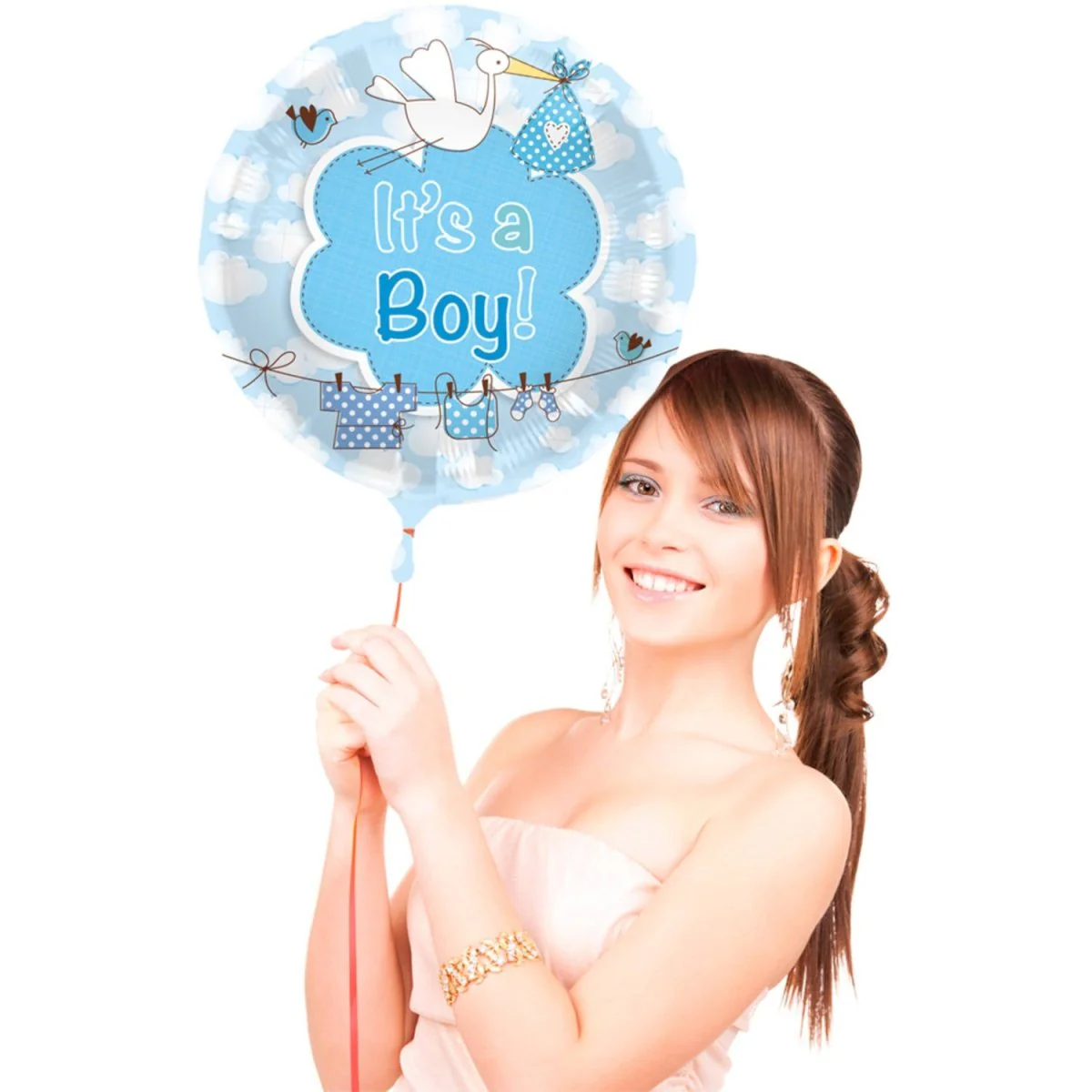 Geboorte Folieballon It's a Boy - 43cm - Image 2
