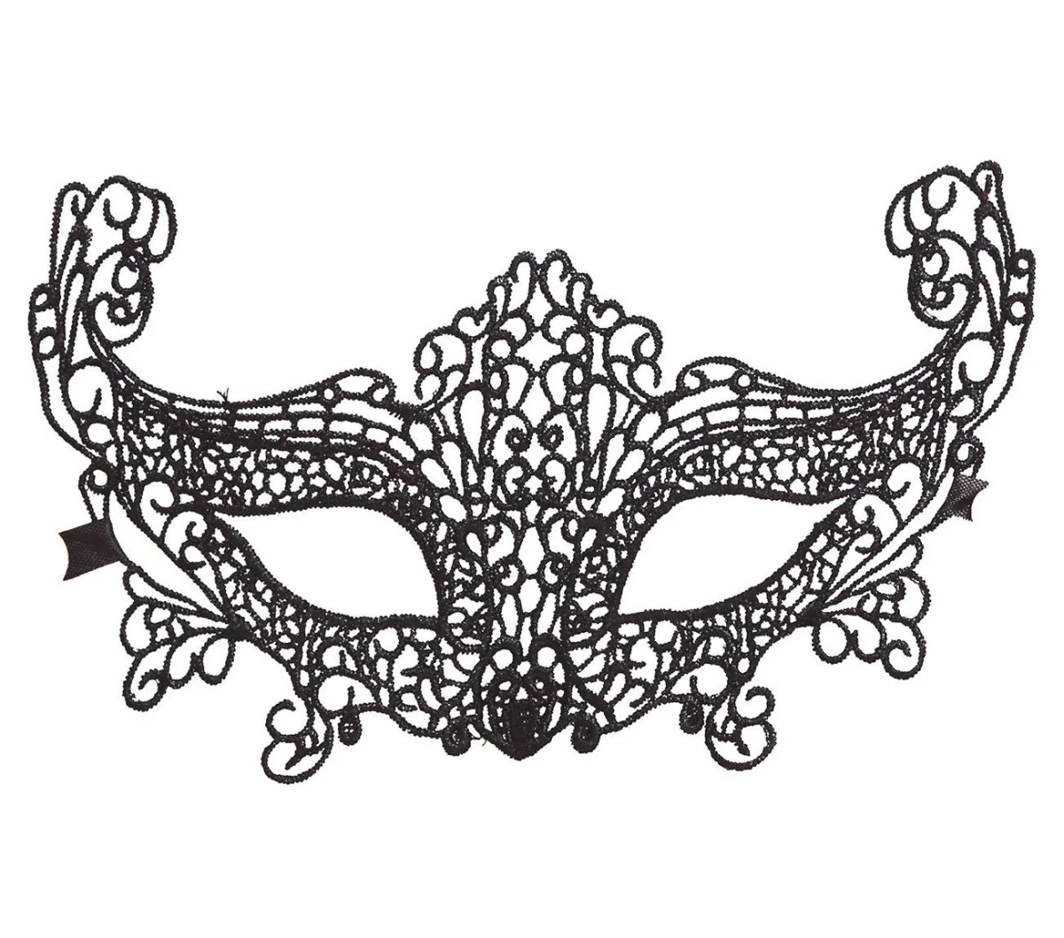Geborduurd Masker Zwart - Image 3